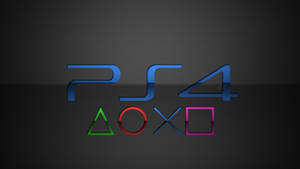 Ps4 Logo Colorful Game Buttons Wallpaper