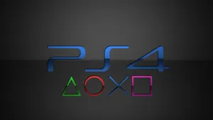Ps4 Logo Colorful Game Buttons Wallpaper