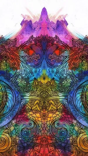 Psychedelic Art 1080 X 1920 Wallpaper Wallpaper