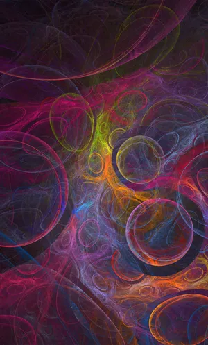 Psychedelic Iphone Floaty Space Wallpaper