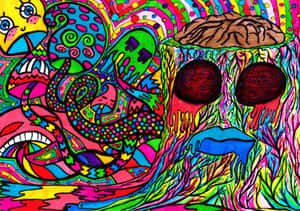 Psychedelic_ Vision_ Artwork Wallpaper