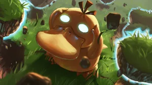 Psychic Pokemon Psyduck Wallpaper