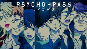 Psycho Pass Collage Art Wallpaper