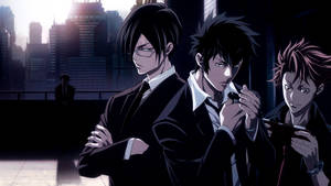 Psycho-pass: The Intense Game Of Inspectors And Enforcers Wallpaper