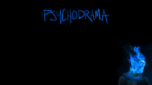 Psychodrama Blue Flame Head Wallpaper