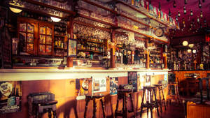 Pub Aesthetic Interior Photography Wallpaper