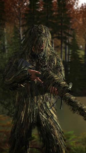 Pubg 3d Live Hd Ghillie Suit Wallpaper