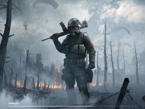 Pubg Full Screen Battlefield Soldier Wallpaper
