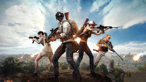 Pubg Full Screen Group Forces Wallpaper