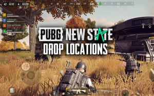 Pubg New State Drop Locations Poster Wallpaper