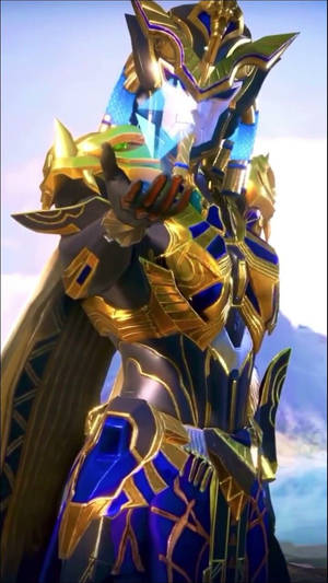 Pubg Pharaoh And The Blue Diamond Wallpaper