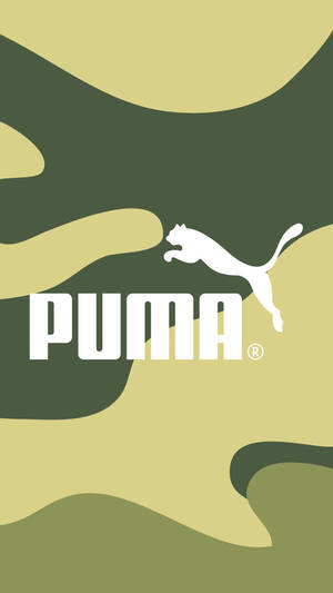 Puma In Camouflage Wallpaper