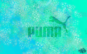 Puma In Green Wallpaper