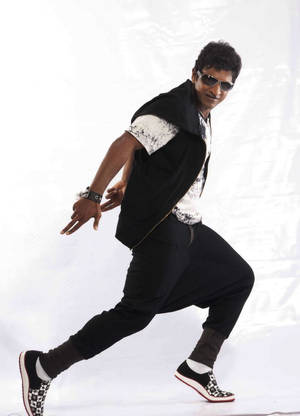Puneeth Rajkumar Dance Moves Wallpaper