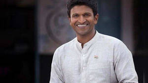 Puneeth Rajkumar Wearing Kurta Wallpaper