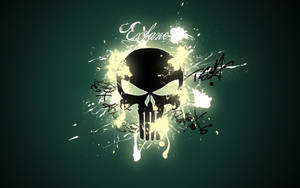 Punisher Skull Fireworks Wallpaper