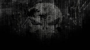 Punisher Skull On Wood Planks Wallpaper