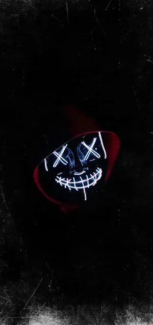 Purge Mask Red Hood Wallpaper