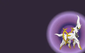 Purple Aesthetic Arceus Wallpaper