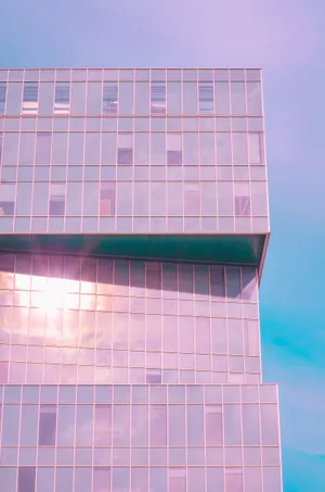 Purple Aesthetic Building Wallpaper