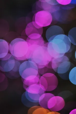 Purple Aesthetic Circles Wallpaper