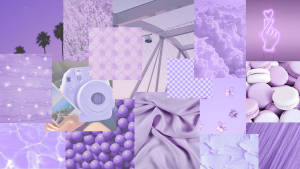 Purple Aesthetic Collage