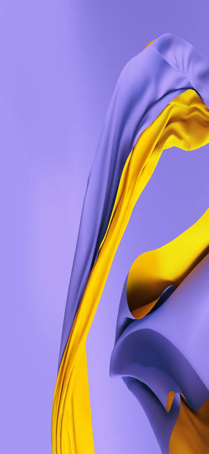 Purple And Yellow Samsung M31 Wallpaper
