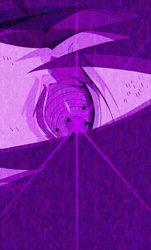 Purple-clad Sasuke; A Unique Kekkei Genkai Wallpaper