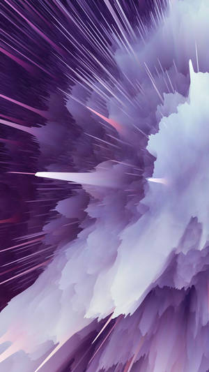 Purple Explosion 4k Hd Mobile Wallpaper