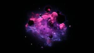 Purple Galaxy Smoke Hd Wallpaper