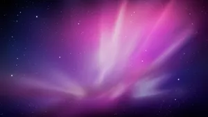 Purple Galaxy With Pink Streaks Wallpaper