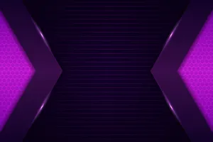 Purple Gaming Bordee Styke Art Desktop Wallpaper