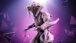 Purple Gaming Warframe Game Series Desktop Wallpaper