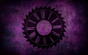 Purple Gothic Chakra Black Wallpaper