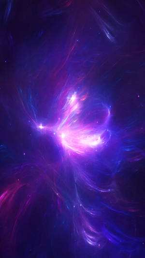 Purple Nebula 4k Hd Mobile Wallpaper
