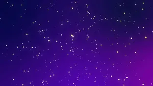 Purple Night Sky With Stars Wallpaper