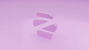 Purple Pastel Aesthetic 3d Cut-outs Wallpaper
