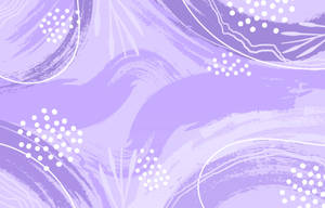 Purple Pastel Aesthetic Abstract Paint Wallpaper