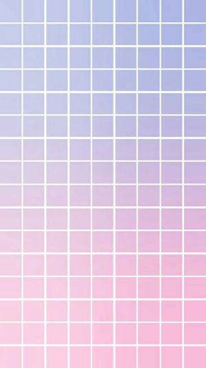 Purple Pink Gradient Grid Aesthetic Wallpaper