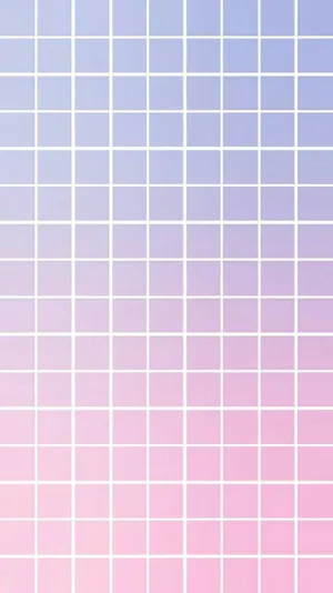 Purple Pink Gradient Grid Aesthetic Wallpaper