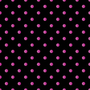 Purple Pink Polka Dot On Black Wallpaper