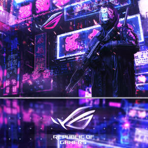 Purple Republic Gaming Shooter Wallpaper