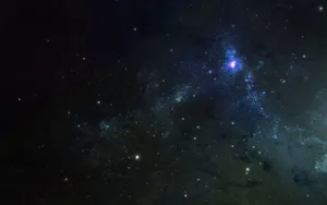 Purple Star Space Wallpaper