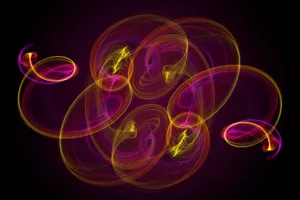 Purple Swirl Abstract Wallpaper