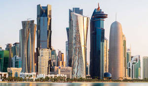 Qatar's Famous Skyscrapers Wallpaper