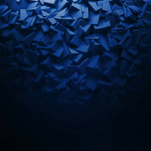 Qhd Diced Blue Cubes Wallpaper
