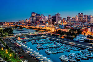 Quebec City Boat Park Wallpaper