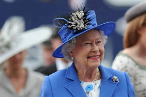 Queen Elizabeth Genuine Smile Wallpaper