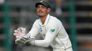 Quinton De Kock Catching Wallpaper