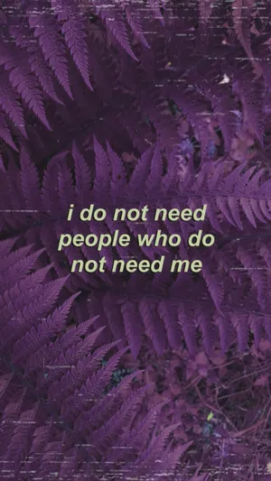 Quote Dark Purple Picsart Wallpaper